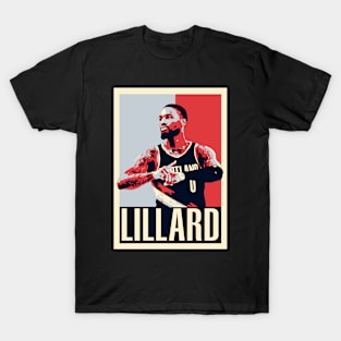 Damian Lillard Pop Art Style T-Shirt